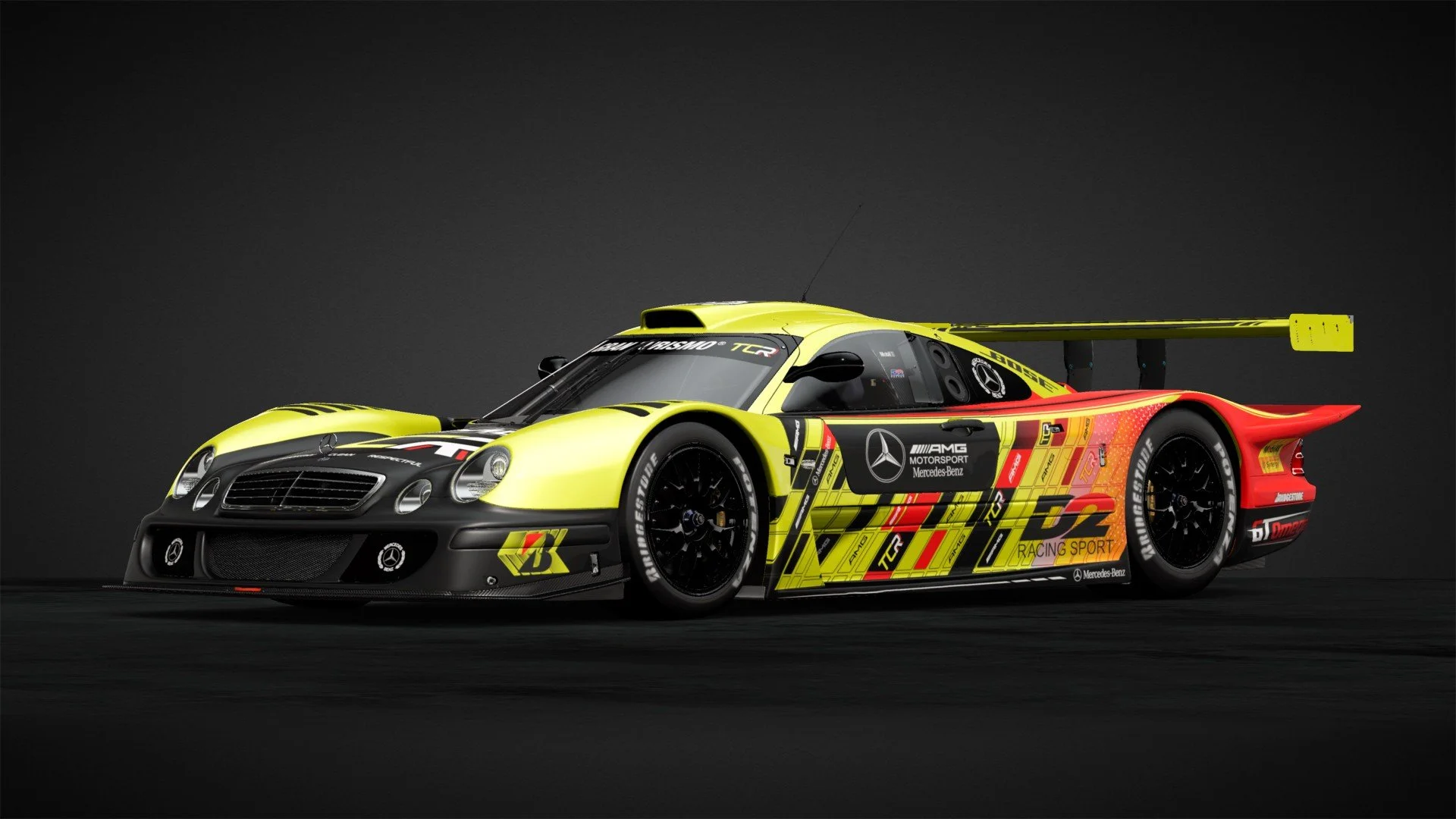 TCR - GT7 Mercedes CLK GTR Gr2 — Tidgney & TCR